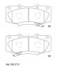 S&amp;K GMBH SKBP1257 Колодки торм. перед.