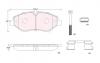 S&amp;K GMBH SKBP1362 Колодки торм. перед.