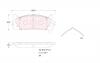S&amp;K GMBH SKBP1383 Колодки торм. перед.