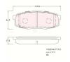 S&amp;K GMBH SKBP1452 Колодки торм. задн.