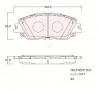 S&amp;K GMBH SKBP1542 Колодки торм. перед.