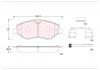 S&amp;K GMBH SKBP1551 Колодки торм. перед.