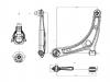 S&amp;K GMBH SKCA2225 Рычаг перед. подв. нижний L