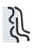 KRAFT KT885875 Комплект патрубков отопителя