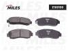 MILES E100100 Колодки тормозные передние (Смесь Semi-Metallic) HAVAL F7 E100100