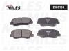 MILES E100180 Колодки передние тормозные (Смесь Semi-Metallic) GEELY ATLAS E100180