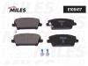 MILES E100417 Колодки тормозные передние (Смесь Semi-Metallic) HONDA CIVIC Hatchback 05- (TRW GDB3407) E100417