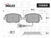 MILES E100609 Колодки тормозные передние (Смесь Semi-Metallic) SKODA FABIA/VOLKSWAGEN POLO 1.2-1.9D 01- (TRW GDB14