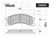 MILES E100612 Колодки тормозные передние (Смесь Semi-Metallic) JEEP GRAND CHEROKEE II 00- (TRW GDB4133) E100612