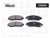 MILES E100615 Колодки тормозные передние (Смесь Semi-Metallic) HONDA PILOT 08-/ACURA MDX 06- E100615