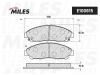 MILES E100615 Колодки тормозные передние (Смесь Semi-Metallic) HONDA PILOT 08-/ACURA MDX 06- E100615