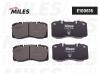 MILES E100616 Колодки тормозные IVECO DAILY 06- передние E100616