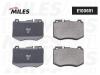 MILES E100651 Колодки тормозные передние (Смесь Semi-Metallic) MERCEDES W205 14- (TRW GDB2081) E100651