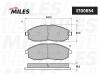 MILES E100654 Колодки тормозные передние (Смесь Semi-Metallic) HYUNDAI H-1/STAREX 2.4-2.5D 97- (TRW GDB3201) E1006