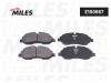 MILES E100667 Колодки тормозные передние (Смесь Semi-Metallic) FORD TRANSIT 13- (для сдвоенных шин) (TRW GDB2117) 