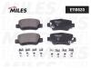 MILES E110620 Колодки тормозные задние (Смесь Semi-Metallic) TOYOTA AVENSIS 09- (TRW GDB4175) E110620