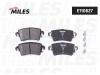 MILES E110627 Колодки тормозные MILES E110627