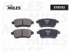 MILES E110702 Колодки тормозные задние с электронным стояночным тормозом (Смесь Semi-Metallic) RENAULT MEGANE III