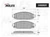 MILES E400631 Колодки тормозные JEEP COMMANDER 3.0-5.8 05-/GRAND CHEROKEE 2.7-5.7 00- передние MILES