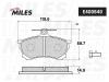 MILES E400640 Колодки тормозные MILES  E400640