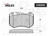 MILES E400650 Колодки тормозные