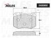 MILES E400651 Колодки тормозные MILES E400651 MERCEDES E-CLASS W213 /GLC X253 пер