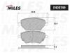 MILES E400749 E400749 Тормозные колодки для дисковых тормозов