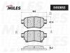 MILES E410653 Колодки тормозные задние (Смесь Low-Metallic)MAZDA 6 12- (TRW GDB3632) E410653