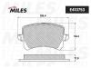 MILES E410753 Колодки тормозные HAVAL F7 - задн MILES