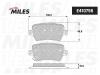 MILES E410756 E410756 Тормозные колодки для дисковых тормозов