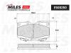 MILES E500250 Колодки тормозные TOYOTA LAND CRUISER 87-97 передние Ceramic
