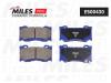 MILES E500430 Колодки тормозные передние (Смесь CERAMIC) INFINITI FX35/37/50 08-/GS35/37/25 06- (TRW GDB3505) E500