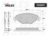 MILES E500617 Колодки тормозные передние (Смесь CERAMIC) CITROEN C5 1.6D/2.0D/1.8/2.0 01- (TRW GDB1448) E500617