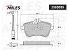 MILES E500630 Колодки тормозные MILES E500630 Mercedes A (W169) (04-) 1.5i диск. перед. (PF 4270)