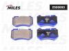 MILES E500650 Колодки тормозные MERCEDES C-Class W205 13- 16 пер MILES
