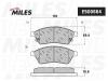 MILES E500664 Колодки тормозные MILES  E500664