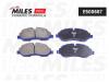 MILES E500667 Колодки тормозные передние (Смесь CERAMIC) FORD TRANSIT 13- (для сдвоенных шин) (TRW GDB2117) E50066