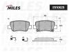MILES E510620 Колодки тормозные задние (Смесь CERAMIC) TOYOTA AVENSIS 09- (TRW GDB4175) E510620