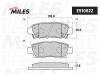 MILES E510622 Колодки тормозные MILES  E510622