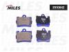 MILES E510642 E510642 Тормозные колодки для дисковых тормозов