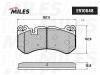 MILES E510648 Колодки тормозные