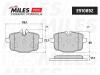 MILES E510892 Колодки тормозные (Смесь CERAMIC серия PRO) BMW 5 F10/F11 3.0-4.4 10- задние  E510892