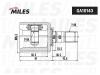 MILES GA10143 ШРУС NISSAN MURANO Z51/X-TRAIL T31 07-13 внут.лев.