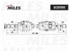 MILES GC01051 Привод в сборе левый FORD FIESTA/FUSION 1.4TD 01-07 (ABS) (GKN 304537) GC01051