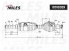 MILES GC02020 Привод в сборе передний правый BMW E53 3.0D-4.6 00- (GSP 205018 / MILES GC02026) GC02020