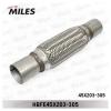 MILES HBFE45X203-305 Труба гофрированная с патрубками и внутр. плетением 45X203-305 HBFE45X203-305