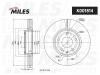 MILES K001814 Диск тормозной MAZDA CX-5 11- ПЕР 297X28 (ЦО 68) MILES