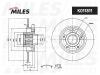MILES K011811 Диск тормозной задний с подшипником (с кольцом ABS) RENAULT MEGANE/SCENIC III 08- K011811