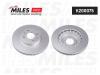 MILES K200075 Диск тормозной передний вентилируемый ВАЗ 2110-2112 R14 (серия PRO с защитным покрытием) (TRW DF4107