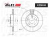 MILES K200169 Диск тормозной передний вентилируемый FORD MAVERICK 00/MAZDA TRIBUTE 00 (серия PRO с защитным покрыт
